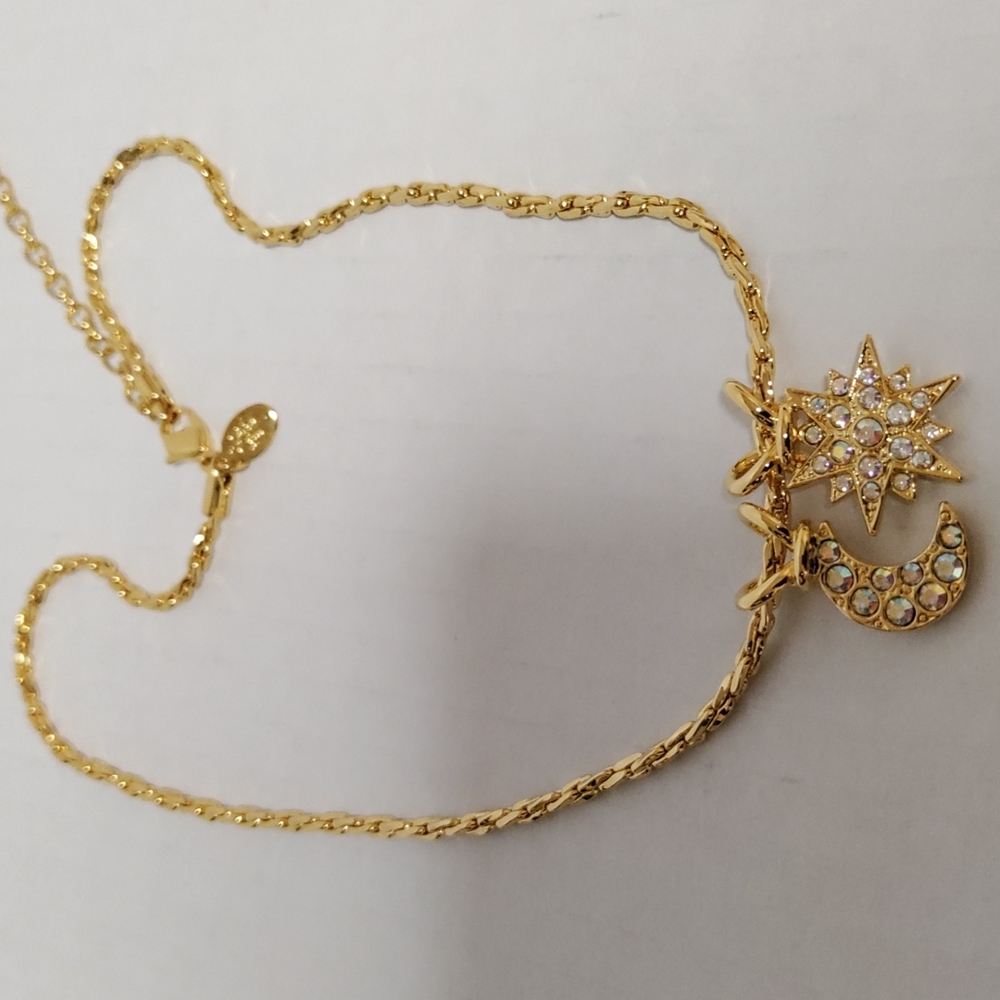 Kirk's Folly gold tone necklace 17-inch chain women